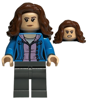 Hermione Granger - Dark Azure Jacket over Bright Pink Hoodie – ХАРИ ПОТЪР