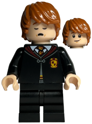 Ron Weasley - Gryffindor Robe Clasped, Black Medium Legs, Sleeping / Awake – ХАРИ ПОТЪР