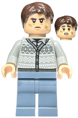 Neville Longbottom - Fair Isle Sweater, Sand Blue Legs – ХАРИ ПОТЪР