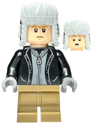Draco Malfoy - Black Jacket, Dark Tan Medium Legs, Black Ushanka Hat – ХАРИ ПОТЪР