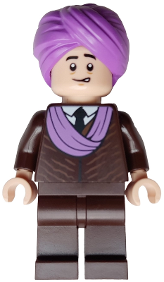 Professor Quirinus Quirrell - Dark Brown Robe, Medium Lavender Turban – ХАРИ ПОТЪР