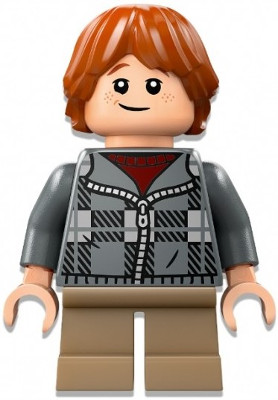 Ron Weasley - Dark Bluish Gray Plaid Jacket, Dark Tan Short Legs – ХАРИ ПОТЪР