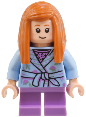 Ginny Weasley - Bright Light Blue Dressing Gown, Medium Lavender Short Legs – ХАРИ ПОТЪР