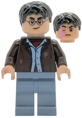 Harry Potter - Dark Brown Open Jacket, Sand Blue Legs, Bright Pink Stinging Jinx Face – ХАРИ ПОТЪР
