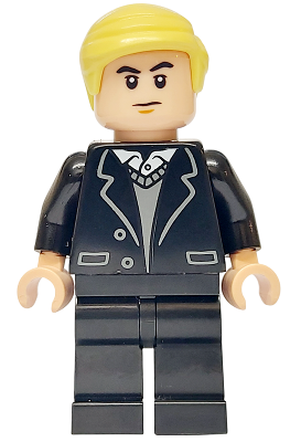 Draco Malfoy - Black Suit, Dark Bluish Gray Sweater – ХАРИ ПОТЪР