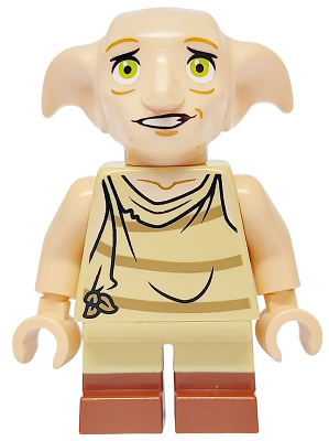 Dobby (Elf) - Light Nougat, Open Mouth Worried, Reddish Brown Boots – ХАРИ ПОТЪР