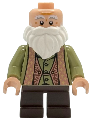 Professor Filius Flitwick - Olive Green Suit, Dark Brown Short Legs – ХАРИ ПОТЪР