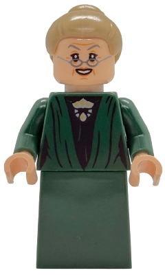 Professor Minerva McGonagall - Dark Green Robe, Plain Skirt, Dark Tan Hair – ХАРИ ПОТЪР