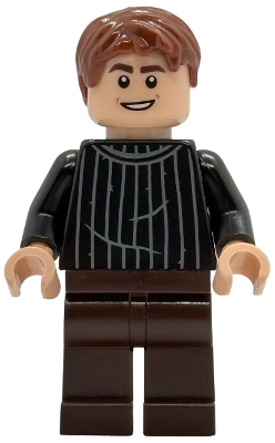 Oliver Wood - Black Striped Sweater, Dark Brown Legs – ХАРИ ПОТЪР
