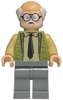 Ernie Prang - Olive Green Vest Knit, Half Bald, Dark Bluish Gray Legs – ХАРИ ПОТЪР