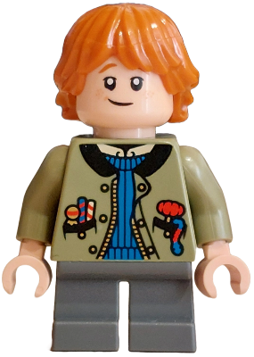 Ron Weasley - Olive Green Jacket, Blue Jumper – ХАРИ ПОТЪР