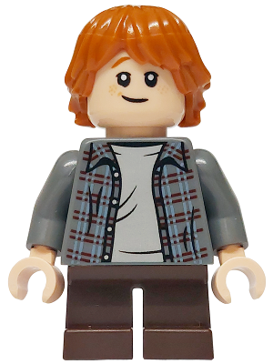 Ron Weasley - Plaid Shirt, Dark Brown Short Legs – ХАРИ ПОТЪР