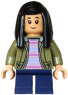 Cho Chang - Olive Green Jacket, Dark Blue Short Legs – ХАРИ ПОТЪР
