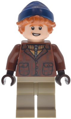 Ron Weasley - Reddish Brown Jacket, Dark Tan Legs, Dark Blue Beanie – ХАРИ ПОТЪР