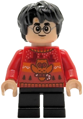 Harry Potter - Red Holiday Sweater, Black Short Legs – ХАРИ ПОТЪР