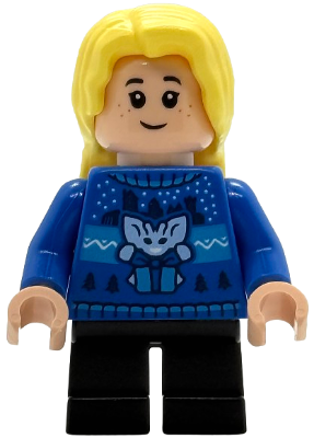 Luna Lovegood - Blue Holiday Sweater, Black Short Legs – ХАРИ ПОТЪР