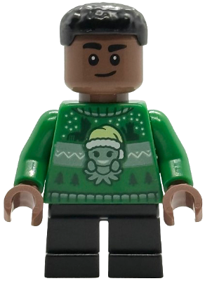 Blaise Zabini - Green Holiday Sweater, Black Short Legs – ХАРИ ПОТЪР