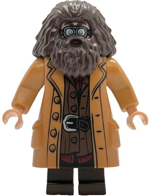 Rubeus Hagrid - Medium Nougat Topcoat with Buttons, Goggles – ХАРИ ПОТЪР