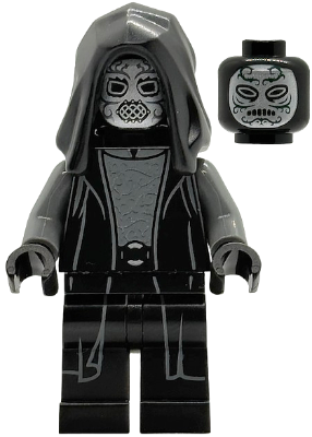 Death Eater - Black Hood, Dark Bluish Gray Arms, Large Open Mouth / Squinting Eyes – ХАРИ ПОТЪР