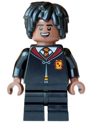 Lee Jordan - Gryffindor Robe Clasped, Black Medium Legs, Hair Short Layered Mop Top – ХАРИ ПОТЪР