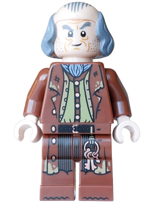 Argus Filch - Bald on Top, Reddish Brown Coat, Dark Tan Vest, Olive Green Shirt – ХАРИ ПОТЪР