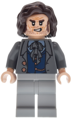 Mr. Borgin - Dark Bluish Gray Jacket, Light Bluish Gray Legs – ХАРИ ПОТЪР