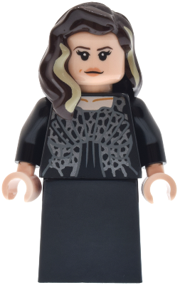 Narcissa Malfoy - Dress with Dark Silver Highlights, Black Skirt, Smile – ХАРИ ПОТЪР