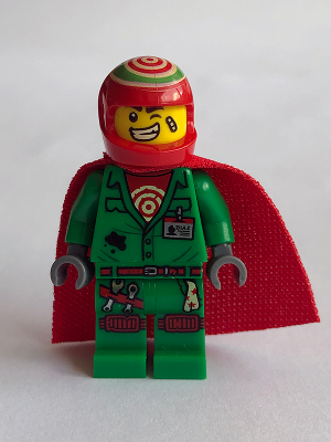 Douglas Elton / El Fuego - Coveralls with Helmet and Cape – СКРИТАТА СТРАНА