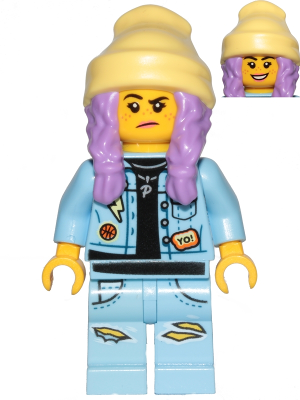 Parker L. Jackson - Denim Jacket with Beanie (Smile / Grumpy) – СКРИТАТА СТРАНА