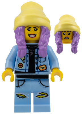 Parker L. Jackson - Denim Jacket with Beanie (Open Mouth Smile / Scared) – СКРИТАТА СТРАНА