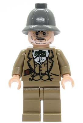Professor Henry Jones Sr. - Dark Bluish Gray Pith Helmet, Diary in Pocket – ИНДИАНА ДЖОУНС