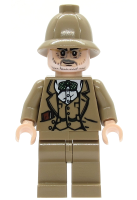 Professor Henry Jones Sr. - Dark Tan Pith Helmet, Diary in Pocket – ИНДИАНА ДЖОУНС