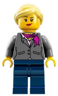 Research Scientist Female, Magenta Scarf – ЛЕГО ИДЕИ