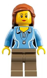 Research Scientist Female, Medium Blue Top – ЛЕГО ИДЕИ
