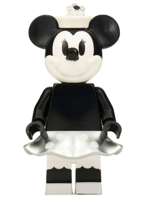 Minnie Mouse - Vintage, Metallic Silver Skirt – ЛЕГО ИДЕИ