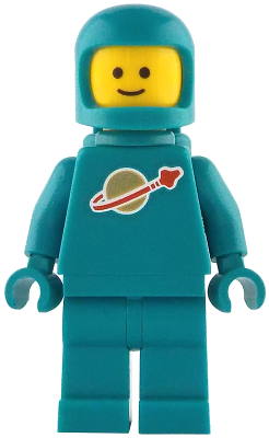 Classic Space - Dark Turquoise with Air Tanks and Updated Helmet – ЛЕГО ИДЕИ