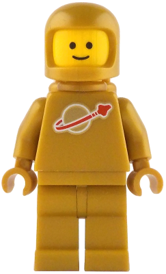 Classic Space - Pearl Gold with Air Tanks and Updated Helmet – ЛЕГО ИДЕИ