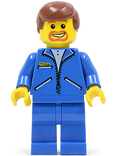 Jacket Blue - Blue Legs, Reddish Brown Male Hair, Brown Facial Hair (Commentator) – СЪСТЕЗАТЕЛИ