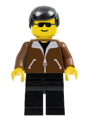 Jacket Brown - Black Legs, Black Male Hair – ГРАДСКИ