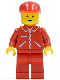 Jacket Red with Zipper - Red Arms - Red Legs, Red Cap – ГРАДСКИ