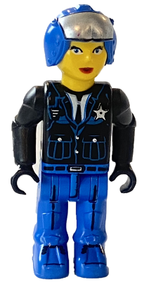 Police - Blue Legs, Black Jacket, Blue Helmet (Female) – ЗА ДЖУНИЪРИ