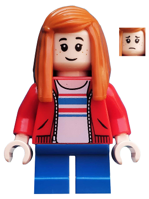 Maisie Lockwood - Red Jacket, Dark Orange Hair – ДЖУРАСИК СВЯТ