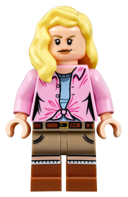 Dr. Ellie Sattler - Bright Pink Shirt, Hair over Shoulder – ДЖУРАСИК СВЯТ