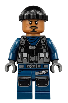 ACU Guard - Male, Black Knit Cap, Medium Nougat Head – ДЖУРАСИК СВЯТ