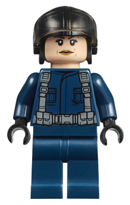 ACU Pilot - Female, Black Aviator Cap, Light Nougat Head – ДЖУРАСИК СВЯТ