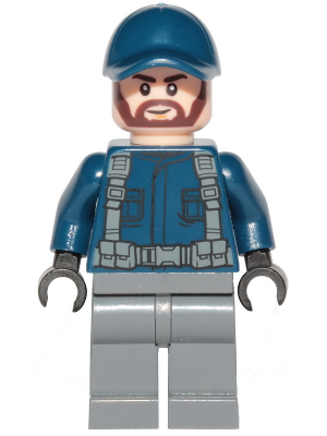 ACU Guard - Male, Dark Blue Cap, Light Nougat Head, Beard – ДЖУРАСИК СВЯТ