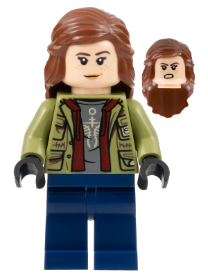 Maisie Lockwood - Olive Green Jacket, Reddish Brown Hair – ДЖУРАСИК СВЯТ