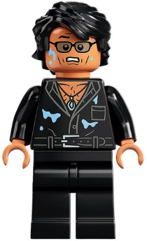 Dr. Ian Malcolm - Partially Open Shirt with Pocket and Water Stains – ДЖУРАСИК СВЯТ