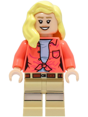 Dr. Ellie Sattler - Coral Shirt, Hair over Shoulder – ДЖУРАСИК СВЯТ