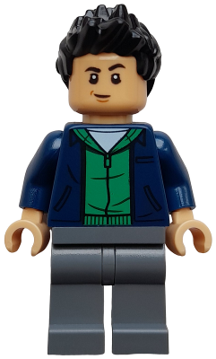 Kenji - Dark Blue Jacket, Green Hoodie, Dark Bluish Gray Legs – ДЖУРАСИК СВЯТ
